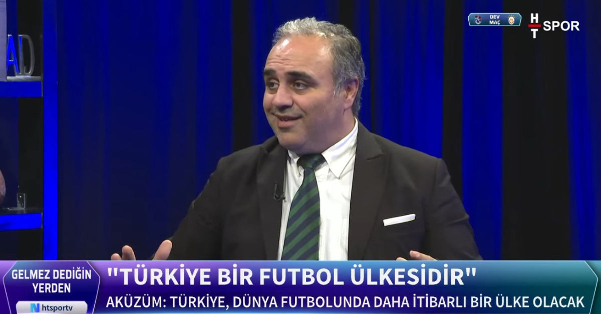 TFF üyesi Aküzüm: "Türk futbolunun amiri TFF'dir"; amatörde 500 bin lisanslı futbolcu, genç oynatma zorunluluğu ve tesis sorunu