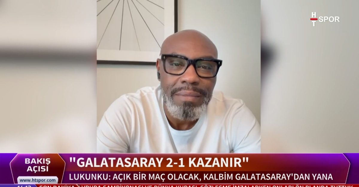 Ali Lukunku'dan Lille-Galatasaray yorumu: Galatasaray'ın kazanma ihtimali yüzde 80