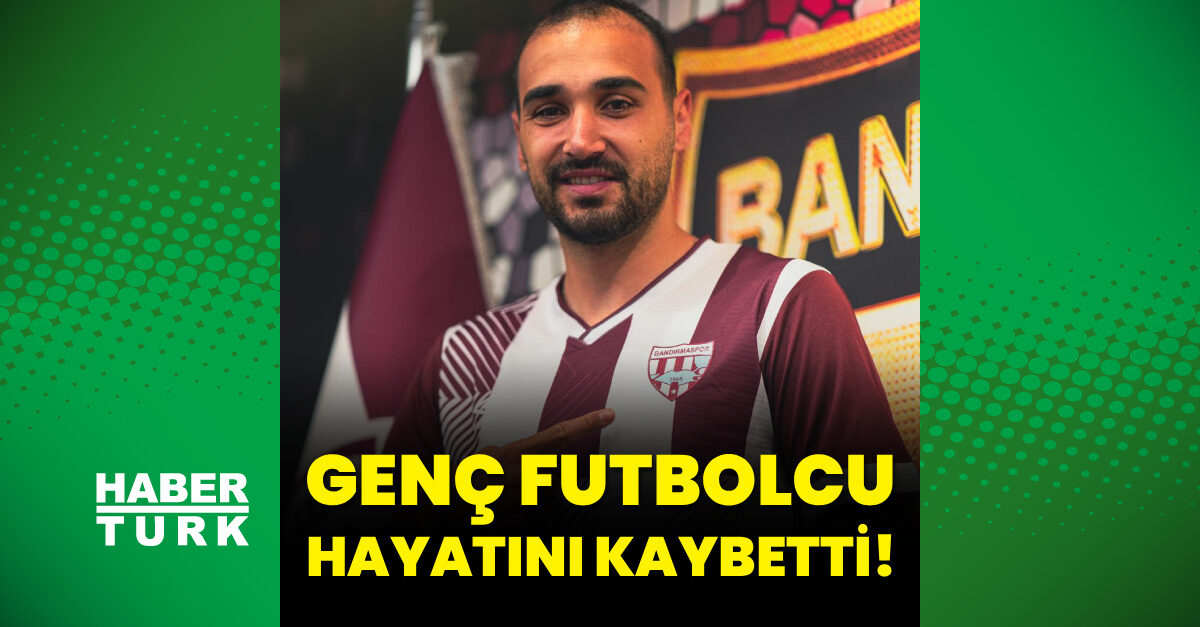 Türk futbolunda acı kayıp: Bandırmasporlu Tolga Kalender 25 yaşında hayatını kaybetti