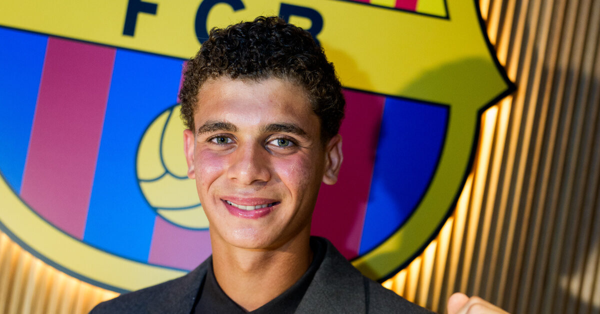 Barcelona 18 yaşındaki Hamza Abdelkarim'i 1.5 milyon euroya aldı: serbest kalma bedeli 150 milyon euro, bonservisin 100 katı