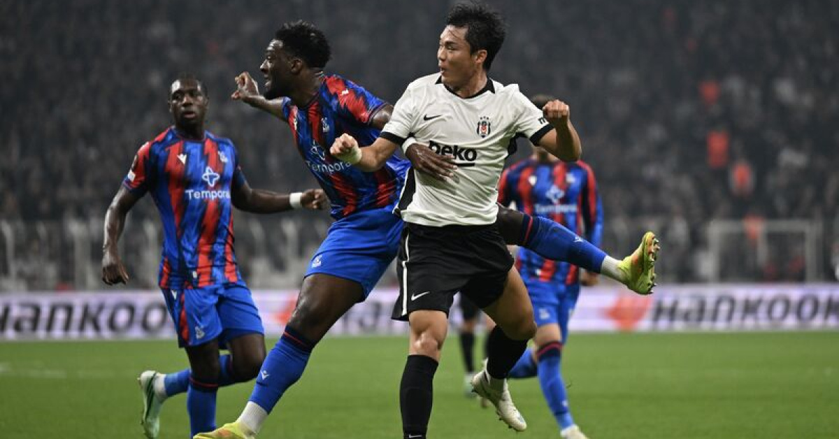 Beşiktaş, Crystal Palace ile 2-2 berabere: Ndidi ve Olaitan attı, Akdağ kırmızı gördü