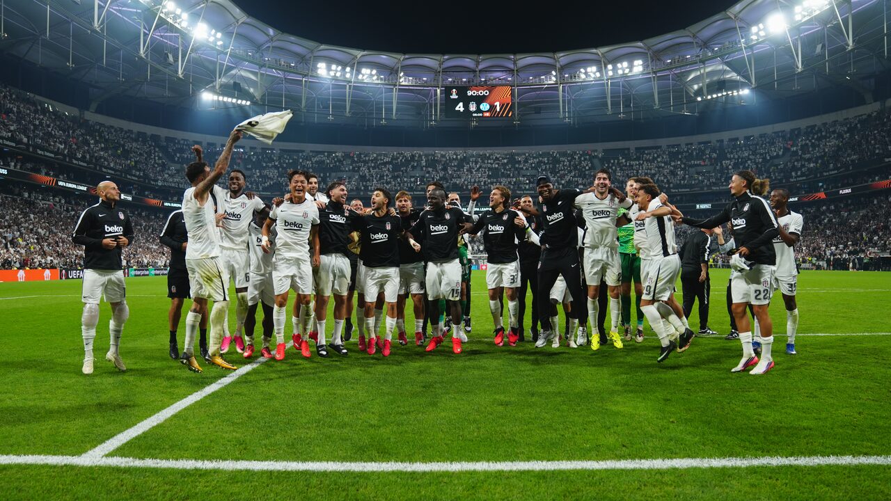 Beşiktaş iç sahada 7'de 7 yaptı: Marsilya galibiyetiyle sezonun 10. zaferi geldi