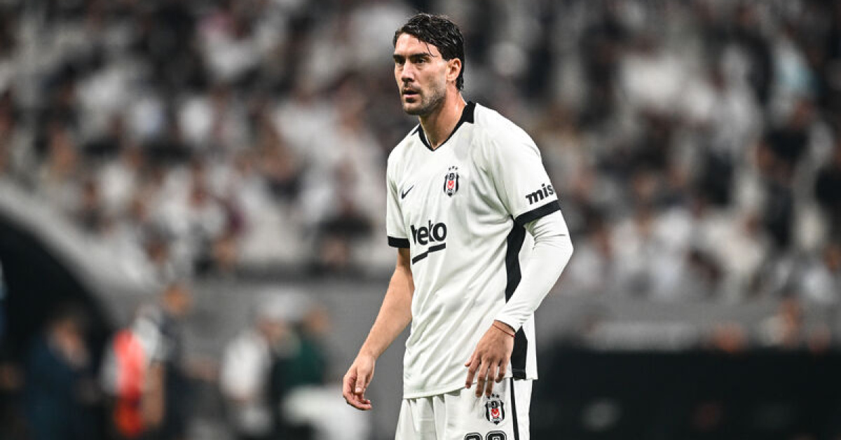 Beşiktaş'ta Vlahovic Hoffenheim maçı kadrosunda yok: Viral gastroenterit tedavisi sürüyor