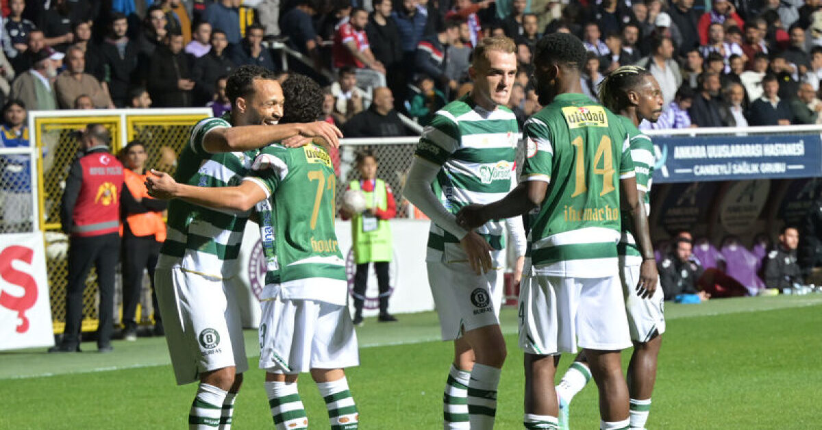 Bursaspor Keçiörengücü'nü 4-2 yendi, lider oldu: Mustafa Er 'Liderliği aldık' dedi