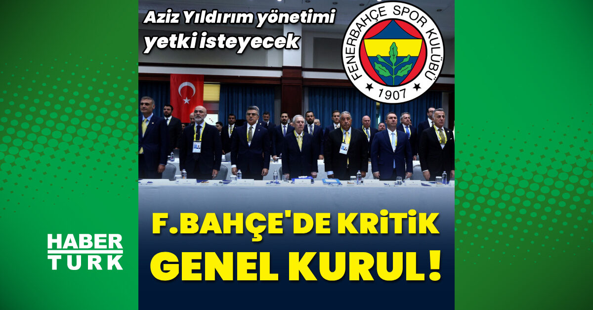 Fenerbahçe yarın genel kurulda: Samandıra arazisi ve 120. Yıl Piyangosu gündemde