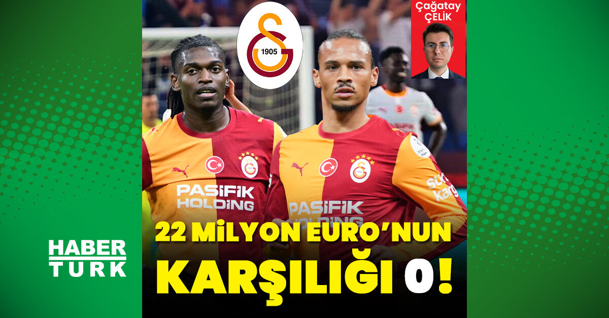 Galatasaray'da Leao ve Sane beklentinin uzağında: 22 milyon euroluk maaşa skor katkısı yok