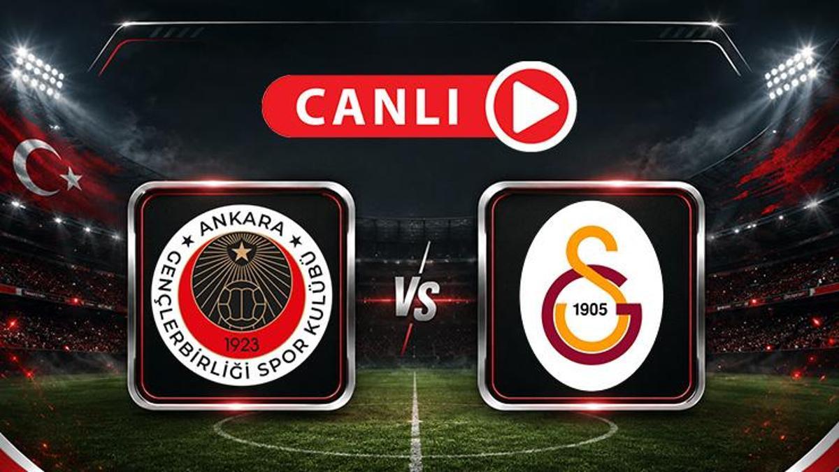 Gençlerbirliği-Galatasaray ilk 11'ler belli: Sane, Batrakov ve Osimhen başlıyor