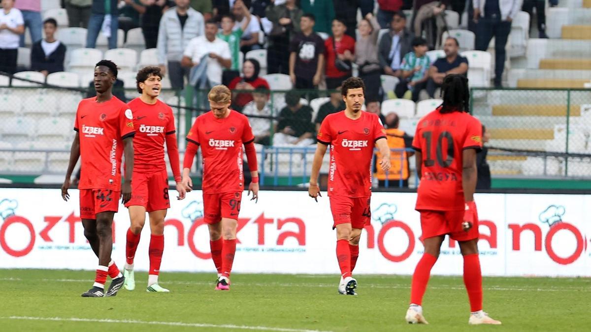 Gençlerbirliği 2. haftada lider, 9. haftada 16. sırada: 7 maçta yalnız 2 puan aldı