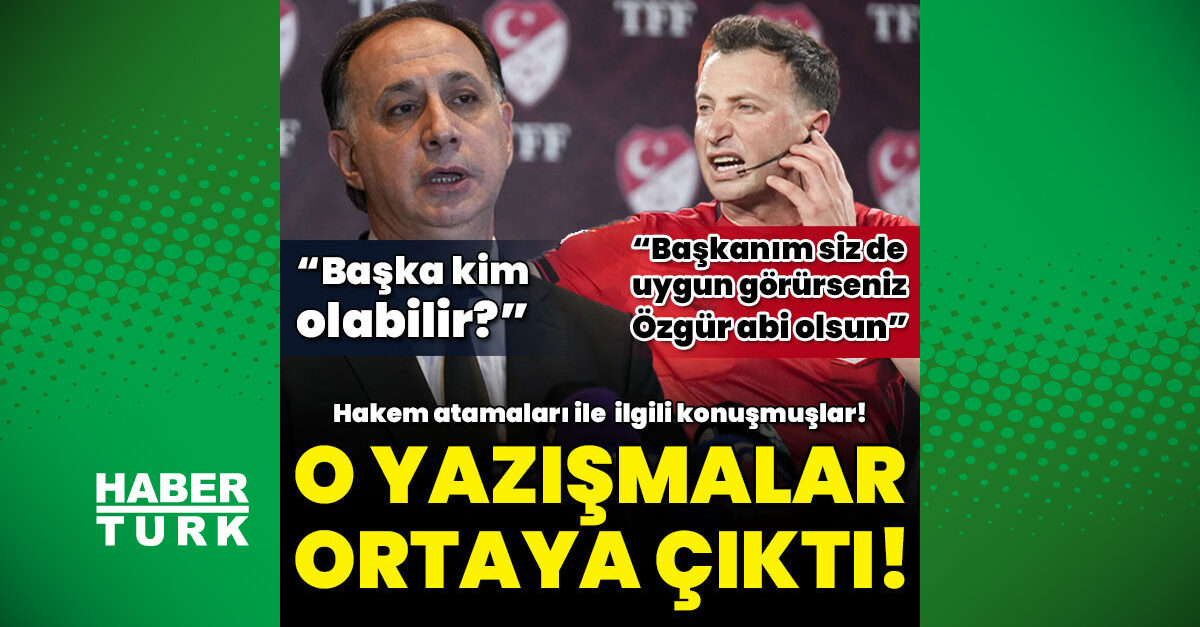 Hakemler Dosyası: Gündoğdu ile Yasin Kol arasındaki atama yazışmaları ortaya çıktı