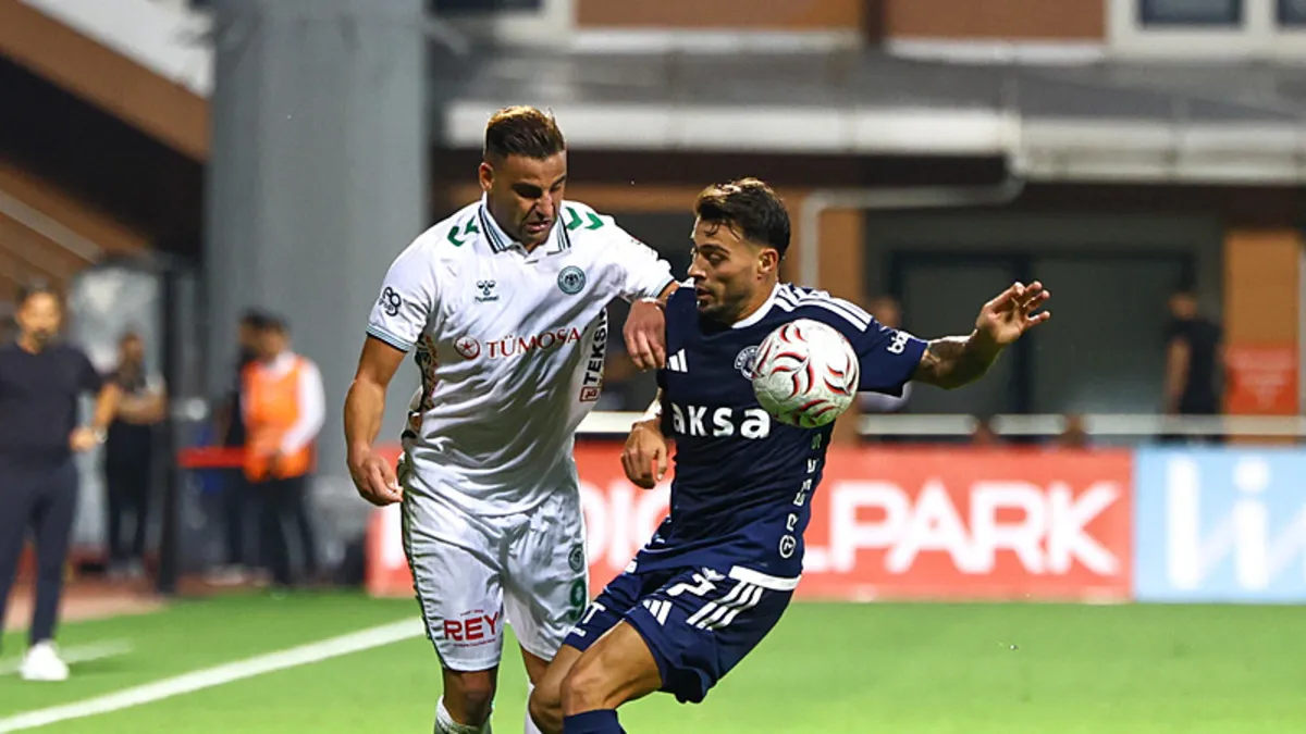 Kasımpaşa–Konyaspor 0-0: Belözoğlu'nun takımı 6 haftada namağlup, Montella tribündeydi