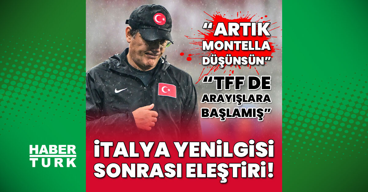 Spor yazarlarından Montella'ya ağır eleştiri: 'TFF arayışlara başlamış' iddiası