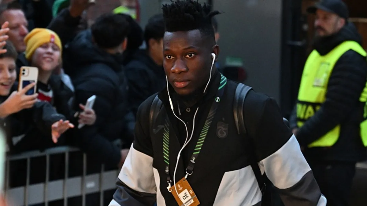 Trabzonspor'da Onana trafik kazası geçirdi: Kaleci ve ailesi yara almadan kurtuldu